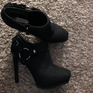 Guess platform booties